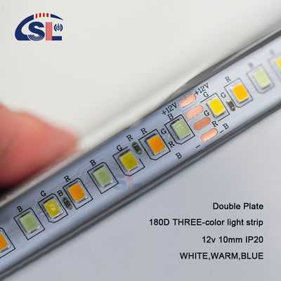 10mm 2835 180D Caldo Bianco Azzurro 12V LED Lighting Strip per Residential Mirror Illuminazione del bagno