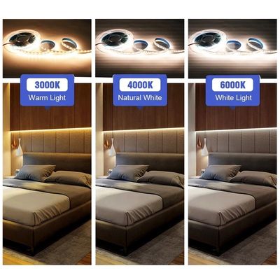 DC12V SMD2835 Electroplate PCB 60Ds 8mm Ra 80 LED Light Strip per uso residenziale