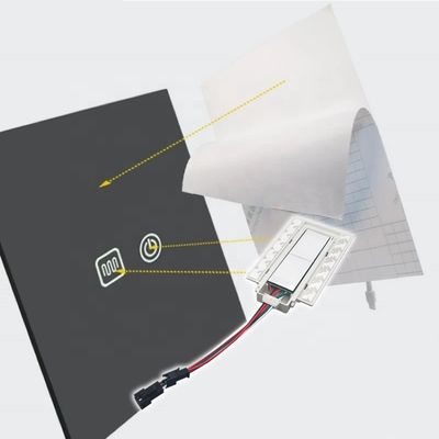 Lenti PET Materiale Bagno Sensore Tocco Interruttore Vanità Dimmer Defogger LED Smart Mirror