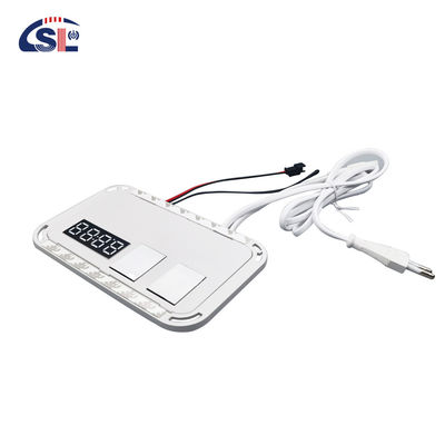Smart Automation Defogger 12V 5A 60W Led Mirror Touch con display di temperatura del tempo