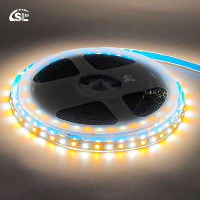 Doppi colori LED Light Strips SMD 2835 120D 8mm 1200-1600LM 2700K-6500K 35Copper Ra70