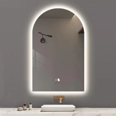 Hotel Casa Bagno Decorazione Moderno Disegno Touch Screen Smart Mirror Con Luci LED e Sensore Switch