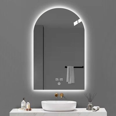 Hotel Casa Bagno Decorazione Moderno Disegno Touch Screen Smart Mirror Con Luci LED e Sensore Switch