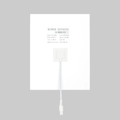 Materiale PET impermeabile Film anti nebbia per specchietti da bagno 150mm*200mm 10-20C