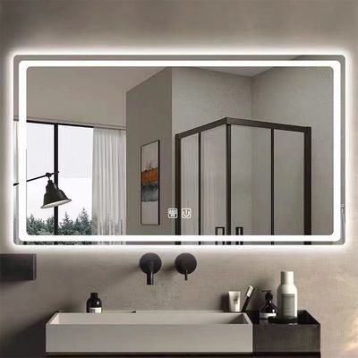 Specchio intelligente moderno con luci LED ad alta luminosità