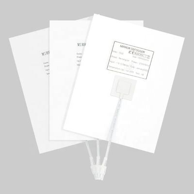 Forma quadrata Illuminato Film Antifoggio Per Specchio In Bagno 300mm*500mm 220-240V/50-60HZ