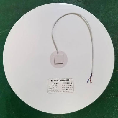 Hotel personalizzato 12V 24V impermeabile materiale PET film anti nebbia per lo specchio del bagno 10-20 temperatura