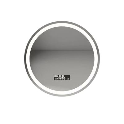 Specchio da bagno a LED a grande sensore con touch screen e design privo di nebbia