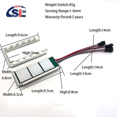 60W 5A DC12V Single Color Double Touch Sensor Switch per specchio radar LED induttivo