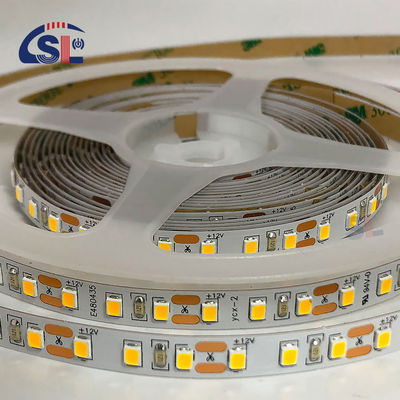 Slim DC12V SMD2835 Electroplate PCB 120Ds 8mm Ra 80 LED Light Strip per uso residenziale