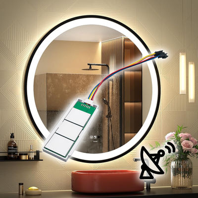 Livello di attenuazione Sì Personalizzabile 12V/24V 5A 60W/120W Rader PIR Sensore di movimento Switch Light LED Fonte di luce 1NO/1NC Switch Combinazione bagno