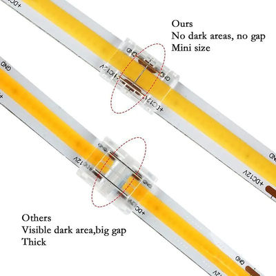 Misurazione della densità di LED illimitata COB Collegatori LED da striscia a filo per connessione da 5 a 8 mm