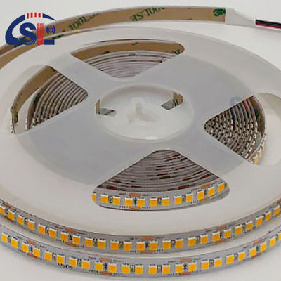 3 DC12V SMD2835 Electroplate PCB 240Ds 8mm Ra 80 2700K LED Light Strip per uso residenziale