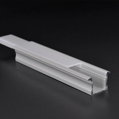 17x8mm Profil di alluminio a LED piatto montato a parete per decorazioni domestiche e illuminazione della cucina