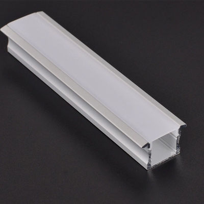 17x8mm Profil di alluminio a LED piatto montato a parete per decorazioni domestiche e illuminazione della cucina