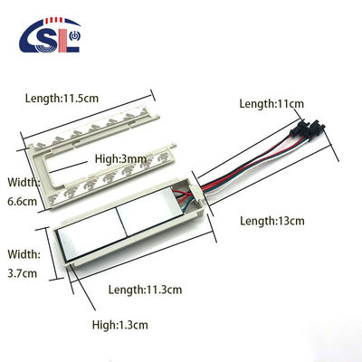 Defogger a LED monocolore da 36W con interruttore di attenuazione a doppio tasto touch DC12V/5A