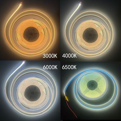 115lm/w 3000K-6500K Ra80 DC12V 120D 8mm LED Light Strips per bagni