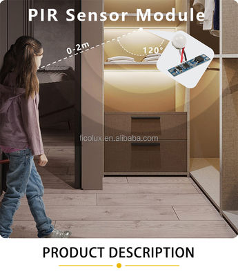 Controlla comodamente le luci con l'interruttore sensore DC12V 5A 60W Smart Hand Sweep