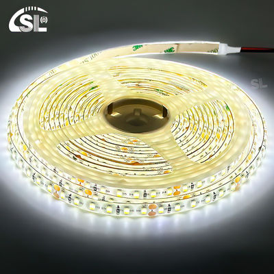 Strisce luminose LED impermeabili 120D 8mm 12-16W/m 1200-1600LM 4000K Ra80 DC12V 24V per specchi intelligenti