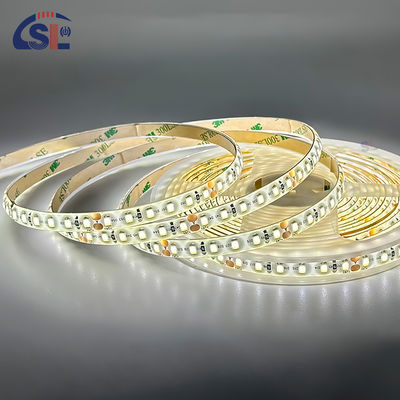 Strisce luminose LED impermeabili 120D 8mm 12-16W/m 1200-1600LM 4000K Ra80 DC12V 24V per specchi intelligenti