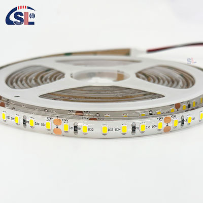 Strisce luminose LED impermeabili 120D 8mm 12-16W/m 1200-1600LM 4000K Ra80 DC12V 24V per specchi intelligenti