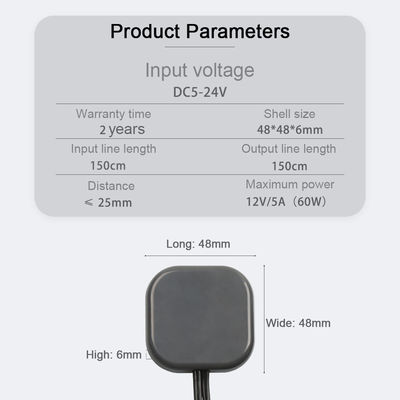 110V 240VAC Interruttore di smorzamento mirror touch integrato per Smart LED 2.5cm Cabinet Light