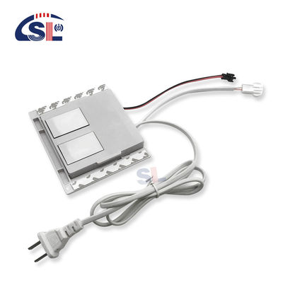 110V 240VAC Doppi tasti Illuminazione a LED bagno Unico/Tre colori Accensione/Offensione Sensore Tocco Dimmer