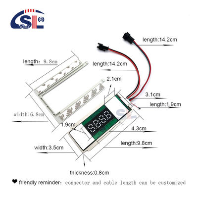 LED ON/OFF/Dimmer Function 12V 5A 60W Switch sensore tattile per specchio del bagno