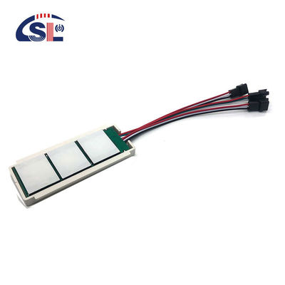 Dc12 5A integrato con tre pulsanti, sensore a tocco, interruttore di controllo, due luci a led per lo sfumatore di specchi di bagno