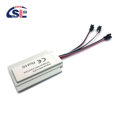 Dc12 5A integrato con tre pulsanti, sensore a tocco, interruttore di controllo, due luci a led per lo sfumatore di specchi di bagno