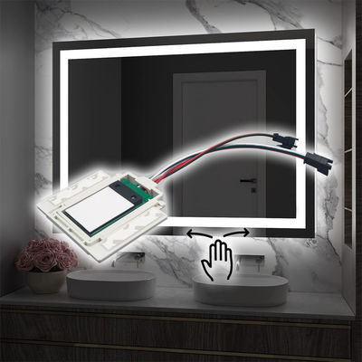 Interruttore di sensori IP24 per specchi intelligenti Scansione manuale 3-5cm Distanza di rilevamento DC12V