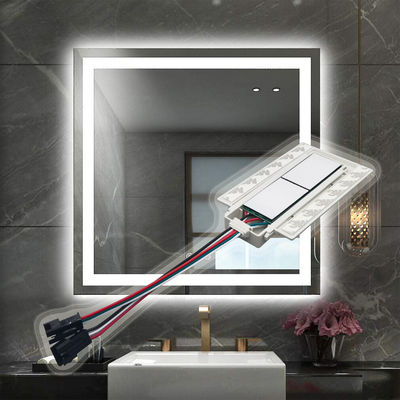 Smart LED On/Off Dimmer Function per la vanità del bagno Specchio SL 12v 12W-60W Split Due pulsanti