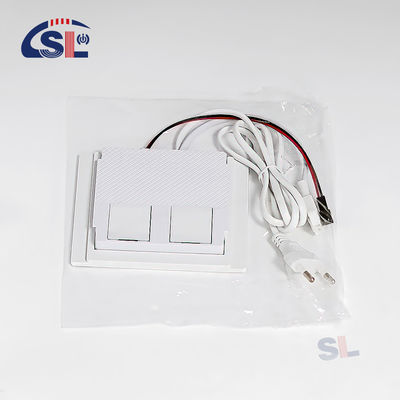 12W integrato grande due pulsanti tre colori sensore tattile interruttore per specchietti del bagno