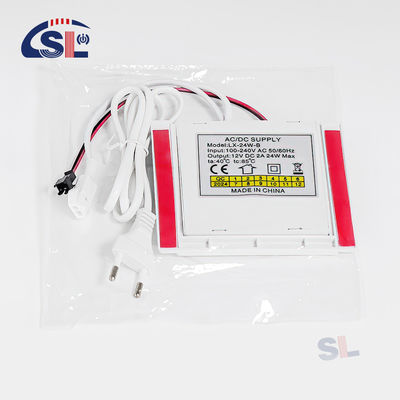 24W grande integrato due pulsanti sensore tattile monocolore interruttore per specchi del bagno