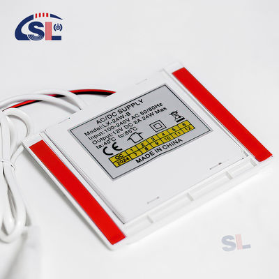 24W grande integrato due pulsanti sensore tattile monocolore interruttore per specchi del bagno
