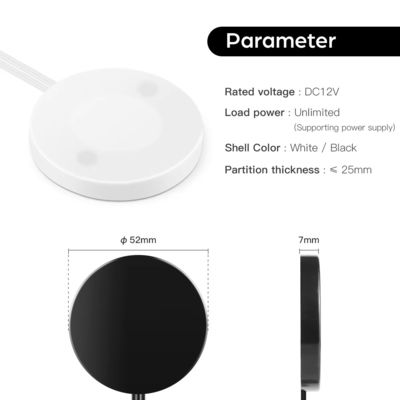 DC12V Disco di legno Smart LED Dimmer Switch Touch Touch per cabinet DC12V Output