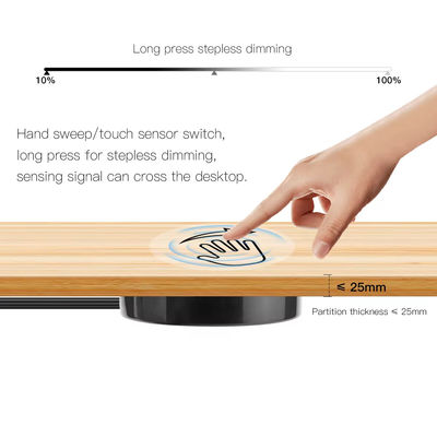 DC12V Disco di legno Smart LED Dimmer Switch Touch Touch per cabinet DC12V Output