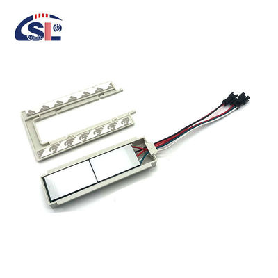 SL 12v Split Due pulsanti Tre colori LED Smart Defogger Sensore di interruttore tattile 11.8cm*6.6cm*1.3cm