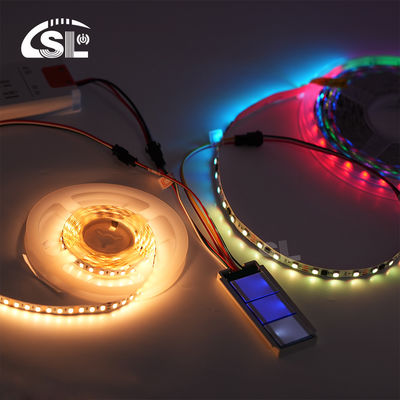 Sensore tattile 103g DC 12V 5A 60W Defogger Pad Mirror RGB Led Stepless Dimming Switch a tre pulsanti