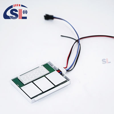 DC12V SL personalizzato Split Triple Button Triple Color Touch Sensor Switch Radar Tempo Temperatura Display Screen con bracket Smart Mirror