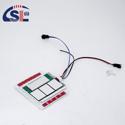 DC12V SL personalizzato Split Triple Button Triple Color Touch Sensor Switch Radar Tempo Temperatura Display Screen con bracket Smart Mirror