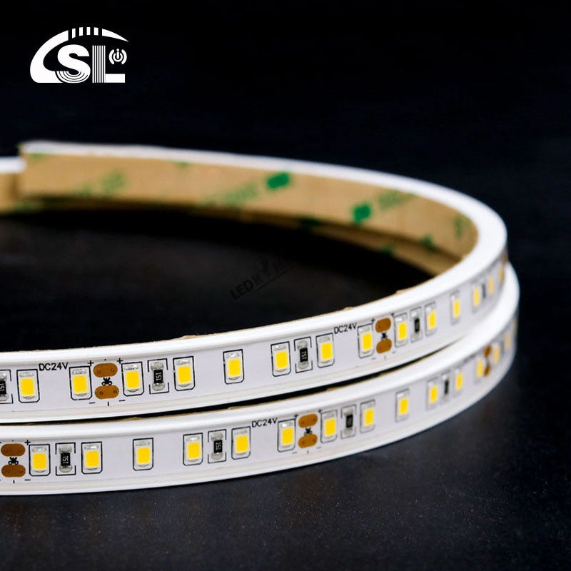 120 leds 6500K 8mm Waterproof IP67 Die-Cutting Board SMD2835 Led Strip Light con CRI Ra 70