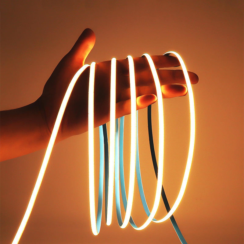 120lm/w Natura calda Bianco COB LED Strip Light per il gabinetto camera da letto illuminazione della cucina