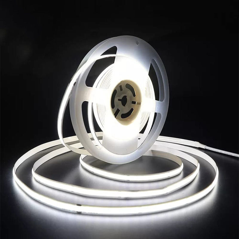 480Leds 6500K Bianco flessibile COB Led Strip Light per la decorazione interna in 12V/24V tensione