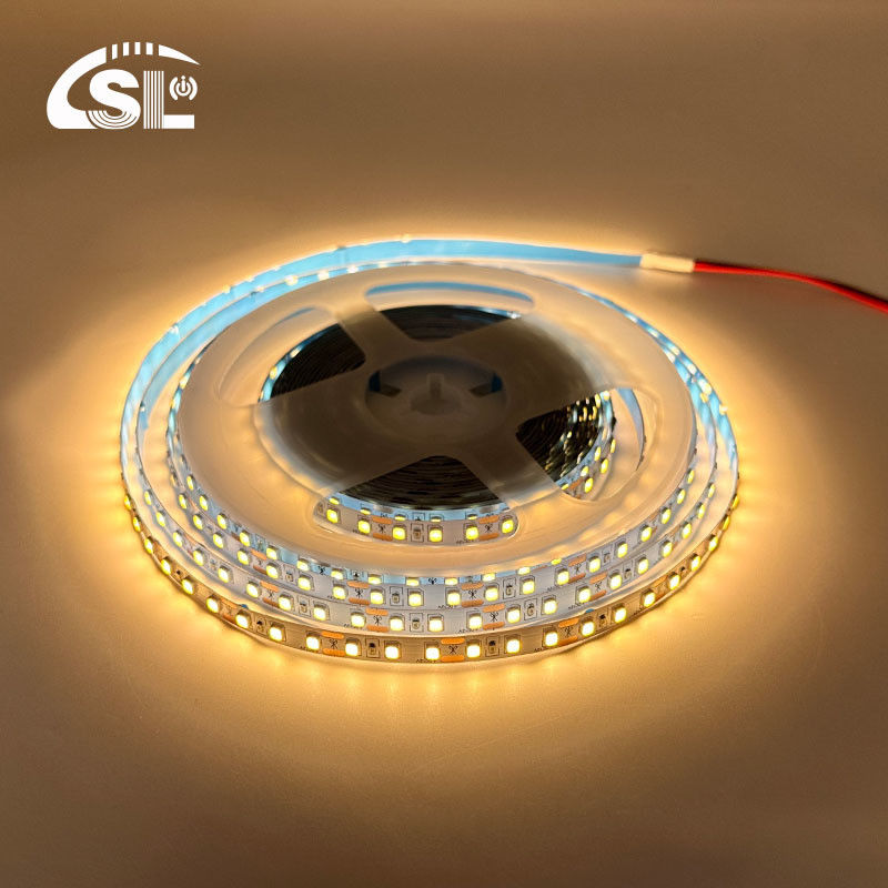 115lm/w 80Ra 12v 8mm 120leds 3000k Bianco caldo Alta luminosità Flessibile 35 Copper Smd2835 Led Strip Lighting