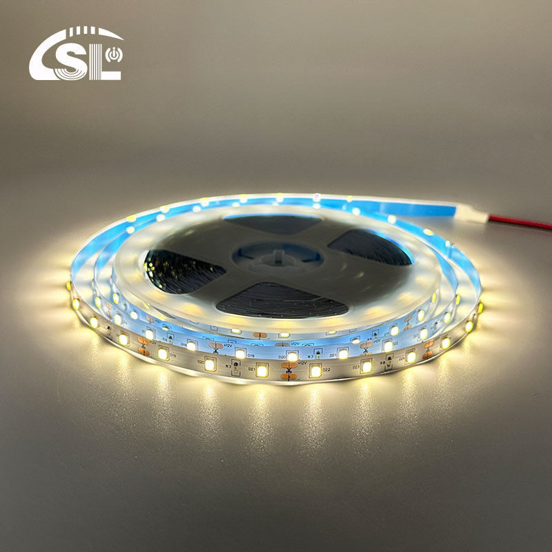 4000K-4500K SMD monocolore 2835 Bianco caldo rispondebile LED retroilluminazione Strip Light 2835 12v