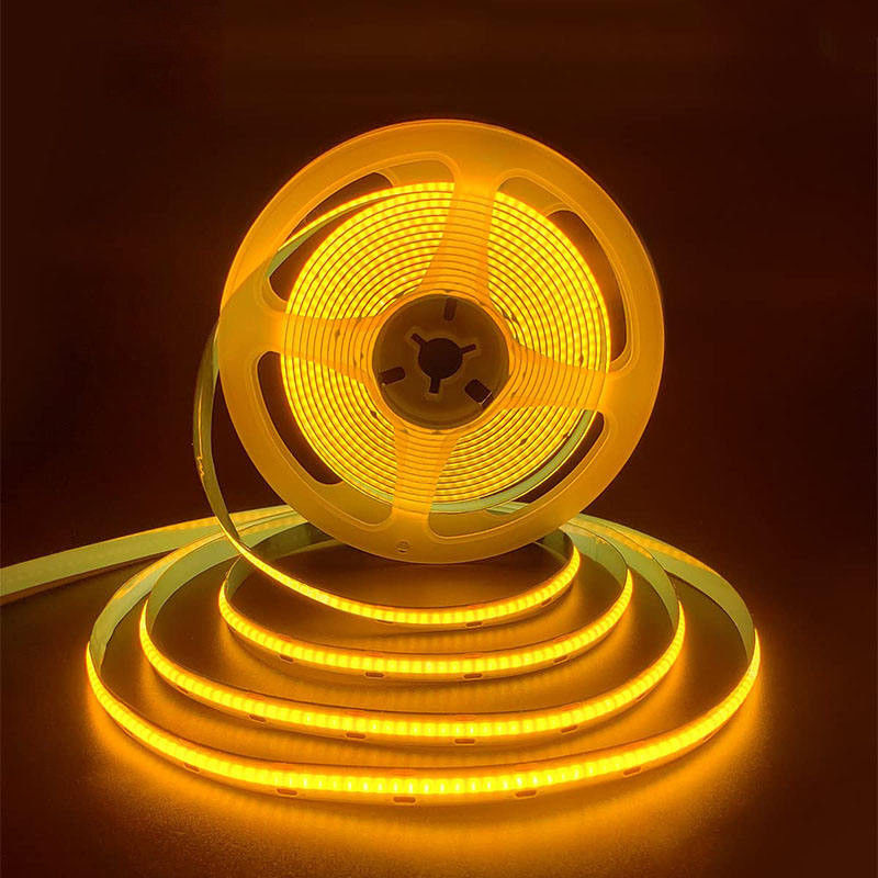 384 chip/m COB Alta luminosità DC12V24V Caldo 3000K Led Strip Light per TV
