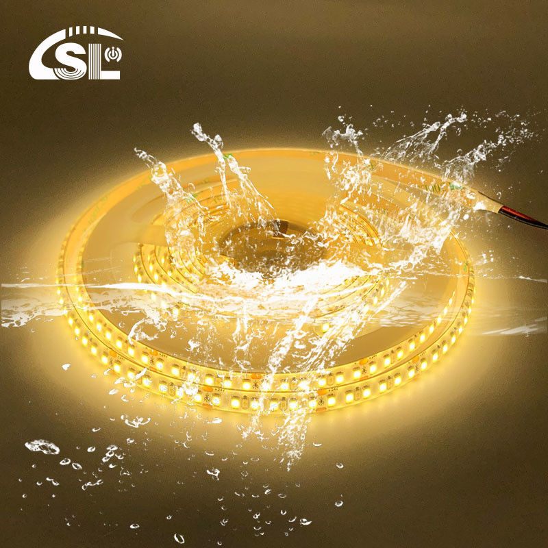 Impermeabile IP65 5v 8mm 320leds 4000K Electroplate 1cm un taglio flessibile COB Led Strip Light