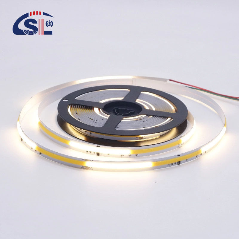 12v24v 8mm 360leds 4000K White COB SMD2835 Led Strip Light per applicazioni versatili