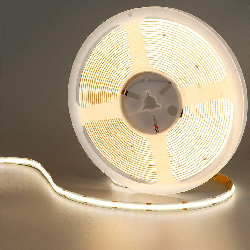 Hotel DC12V24V 8mm10mm 480Leds 3000K4000K6500K Alta luminosità flessibile COB LED Strip Light per cucina soggiorno